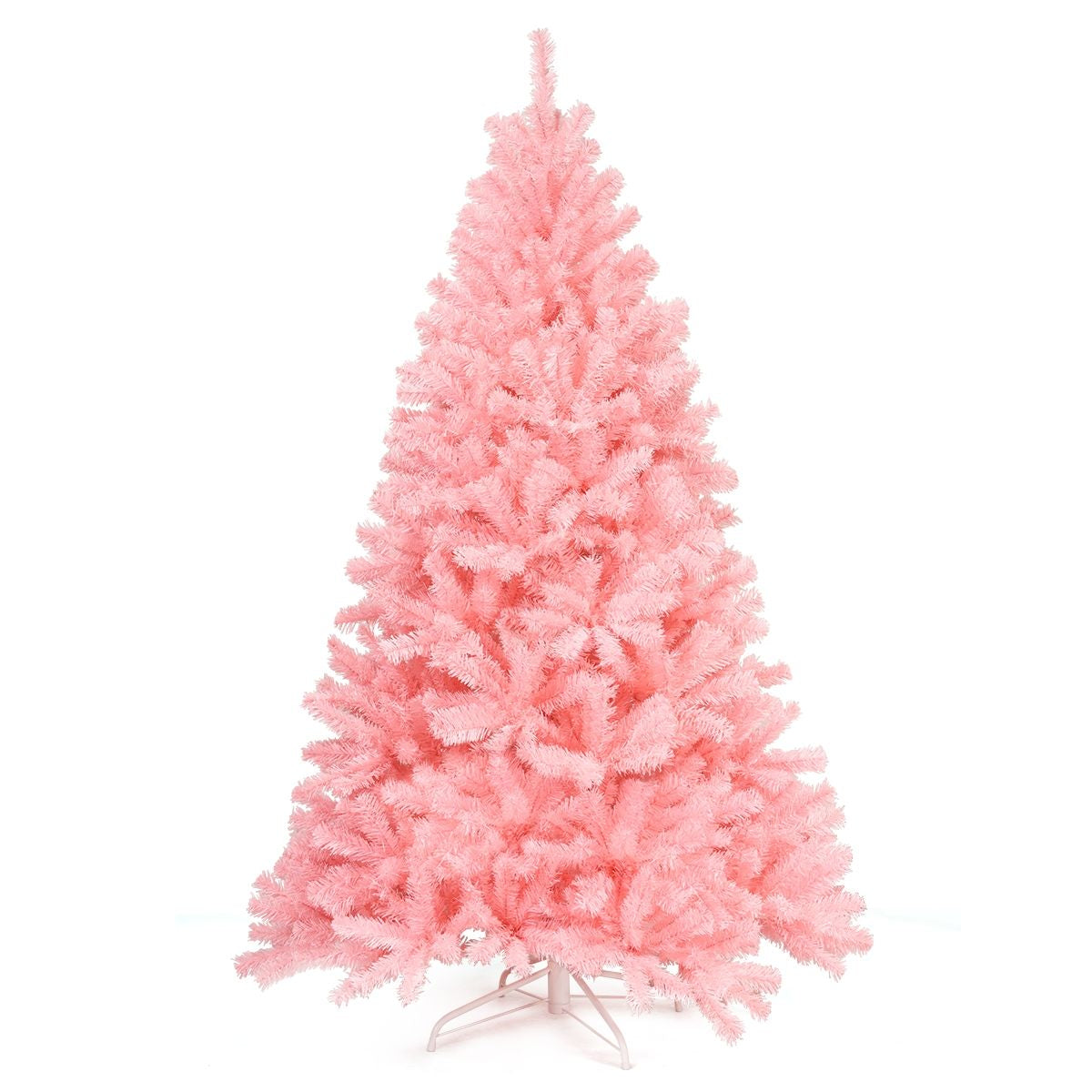 1,8M Árbol De Navidad Con Color Cerezo Aspecto Frondoso Y 1036 Ramas Fácil De Montar Perfecto Como Decoración